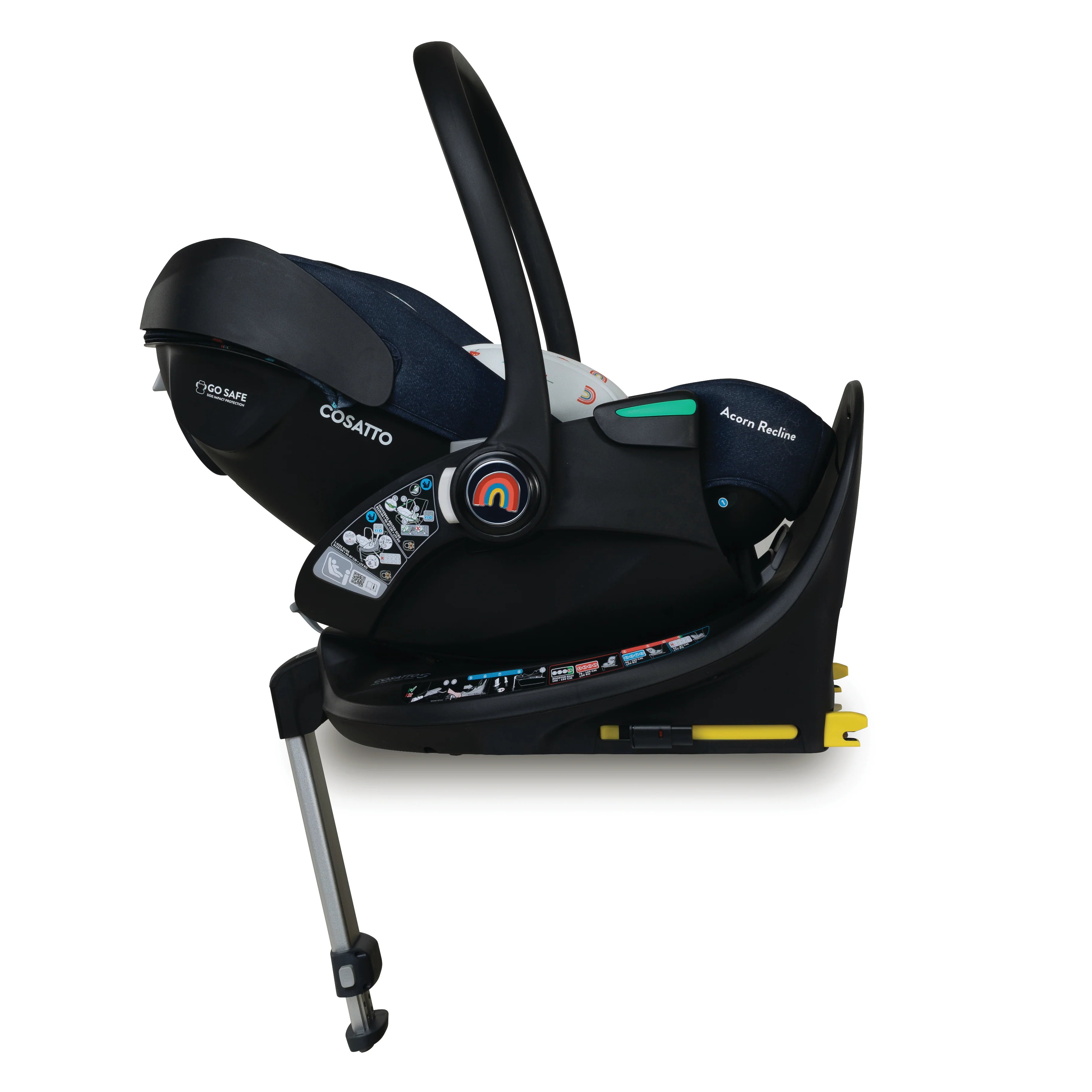 Acorn Recline i-Size 0+ Car Seat Doodle Days - Image 10