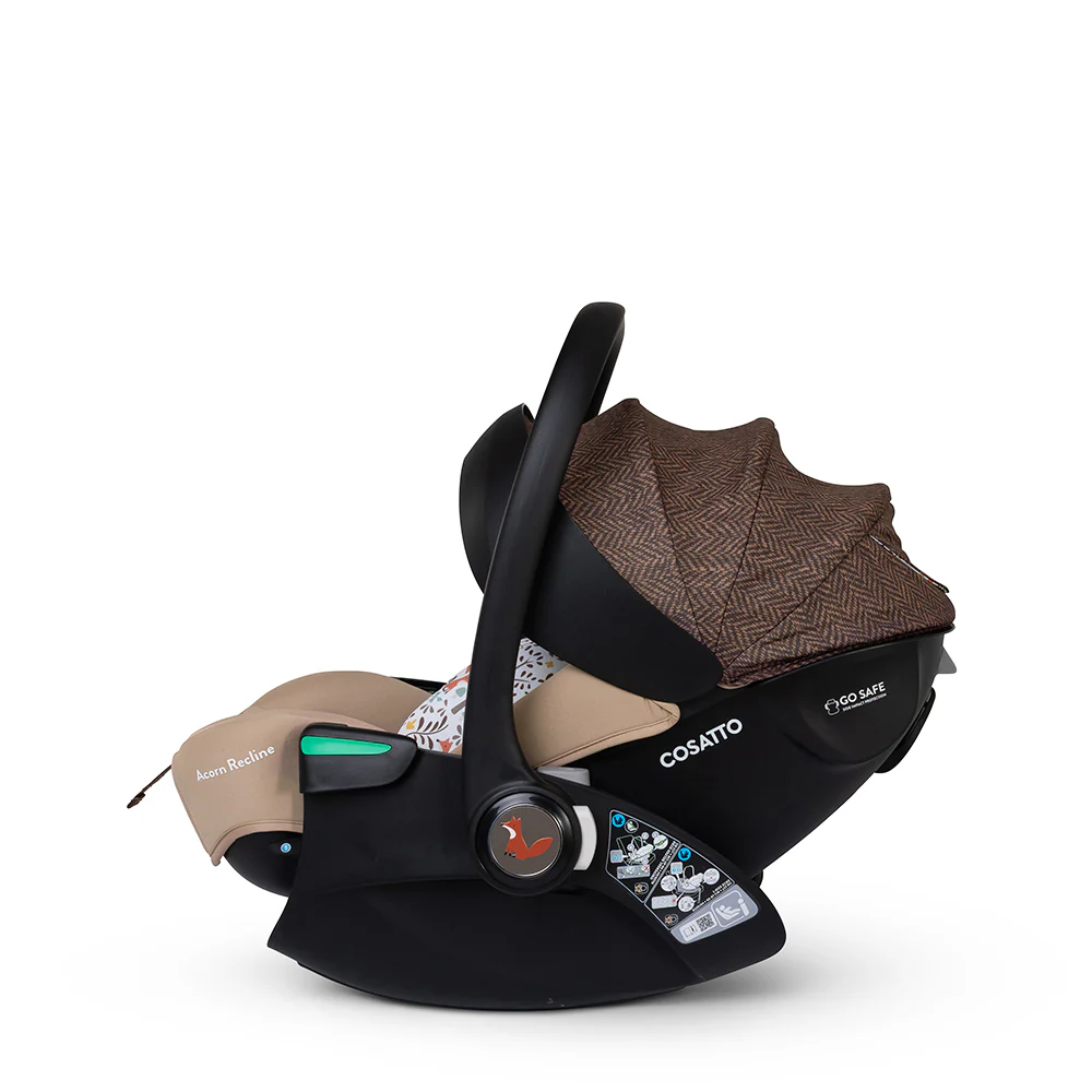 Acorn Recline i-Size 0+ Car Seat Foxford Hall - Image 6