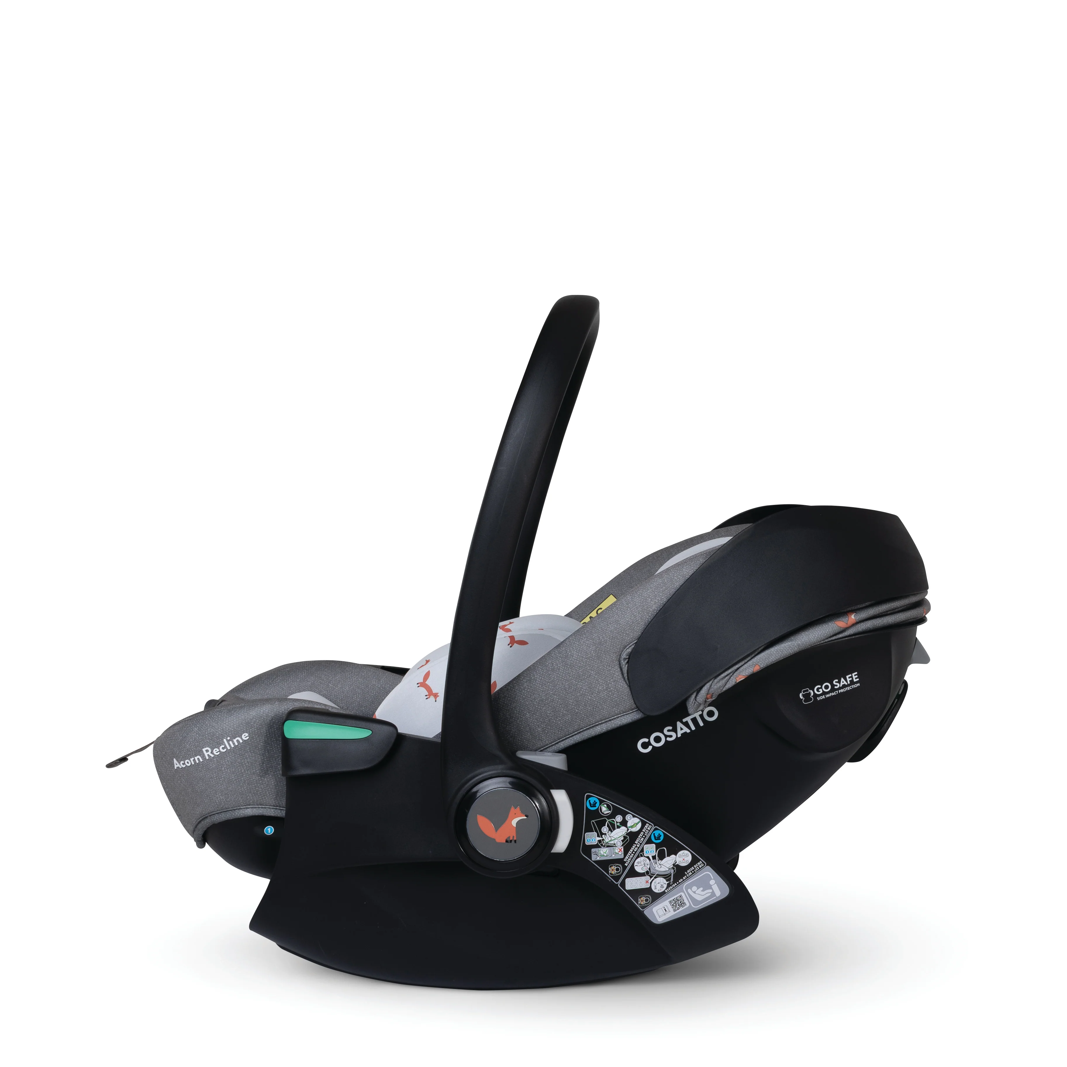 Acorn Recline i-Size 0+ Car Seat Foxling - Image 7