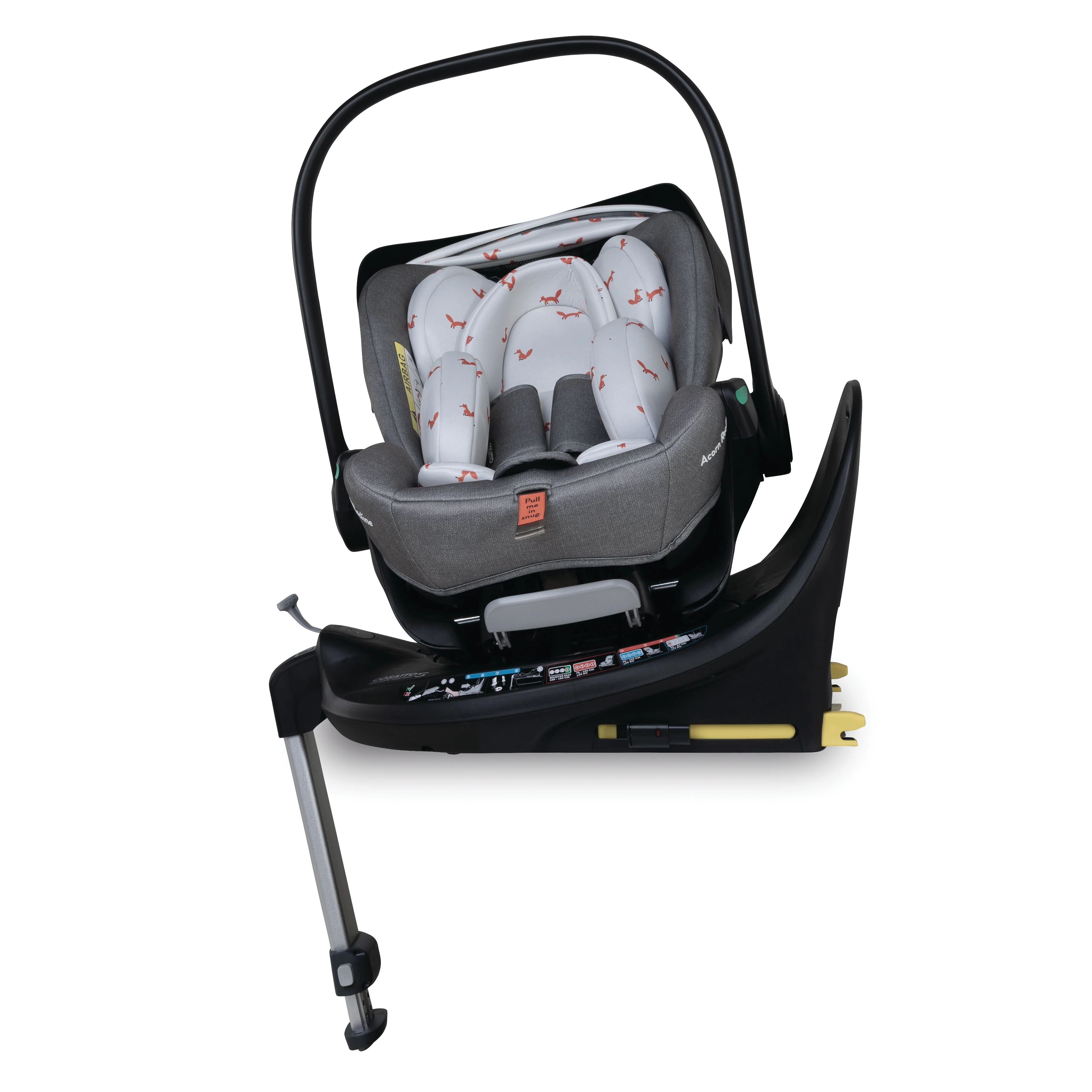 Acorn Recline i-Size 0+ Car Seat Foxling - Image 9