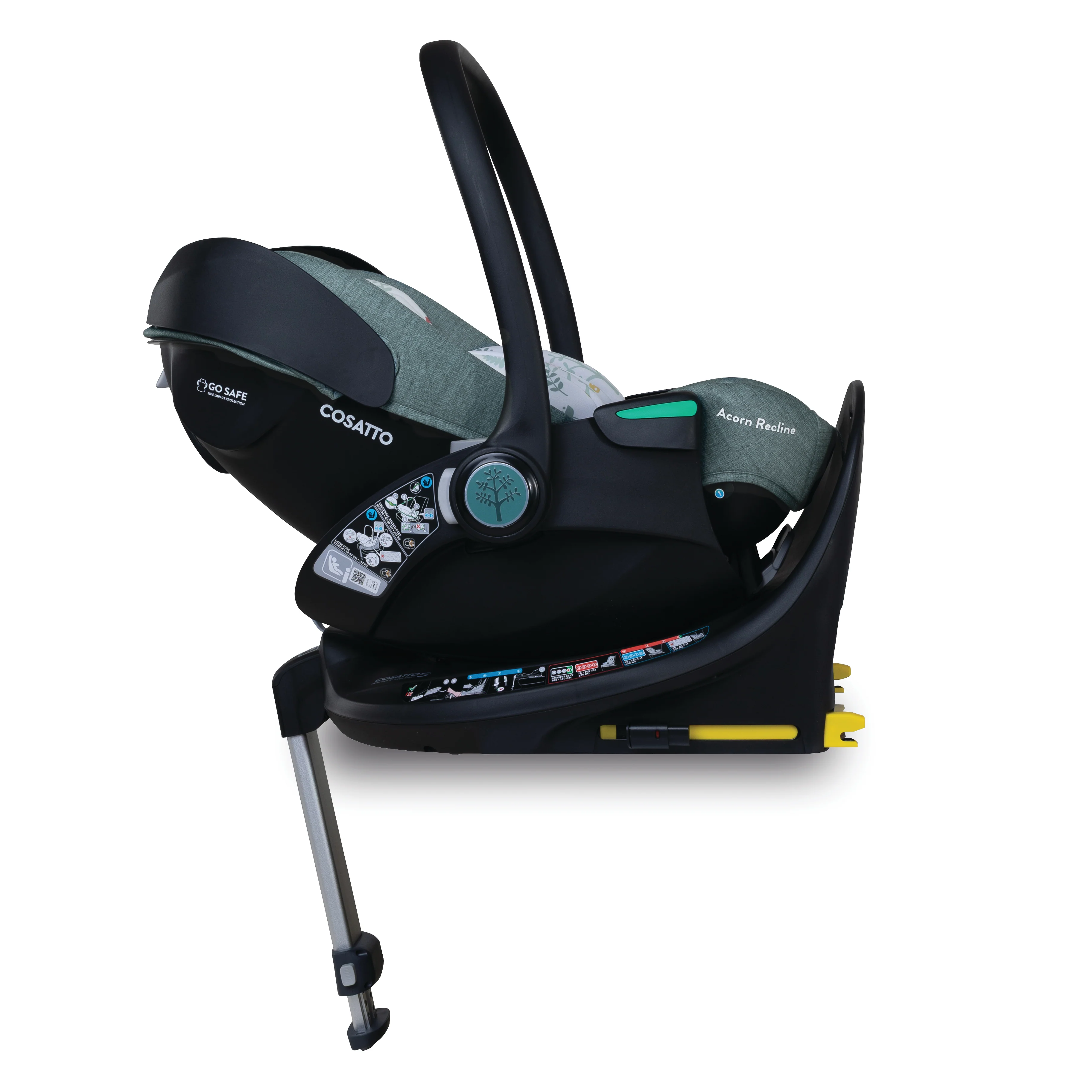 Acorn Recline i-Size 0+ Car Seat Meadow - Image 10