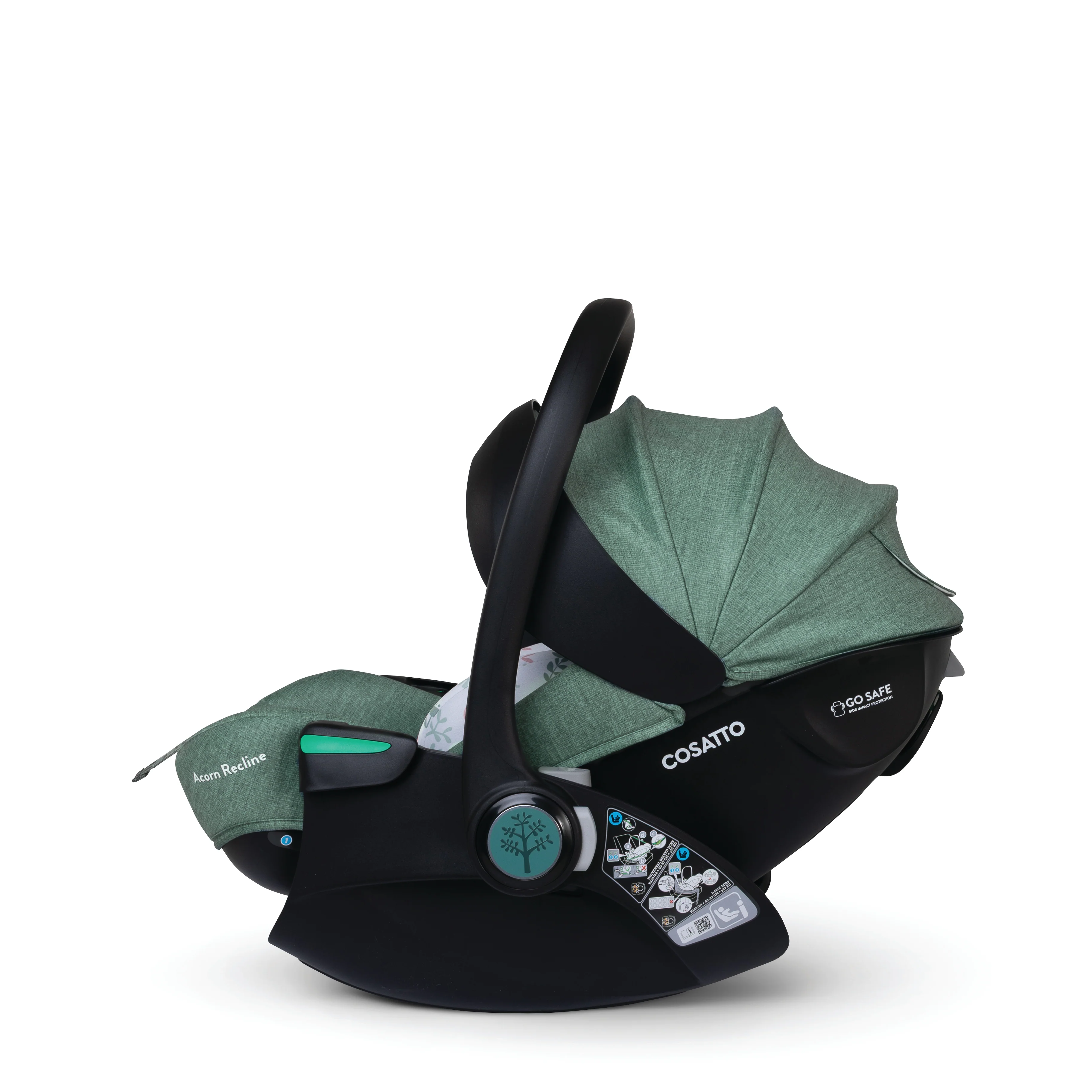 Acorn Recline i-Size 0+ Car Seat Meadow - Image 6