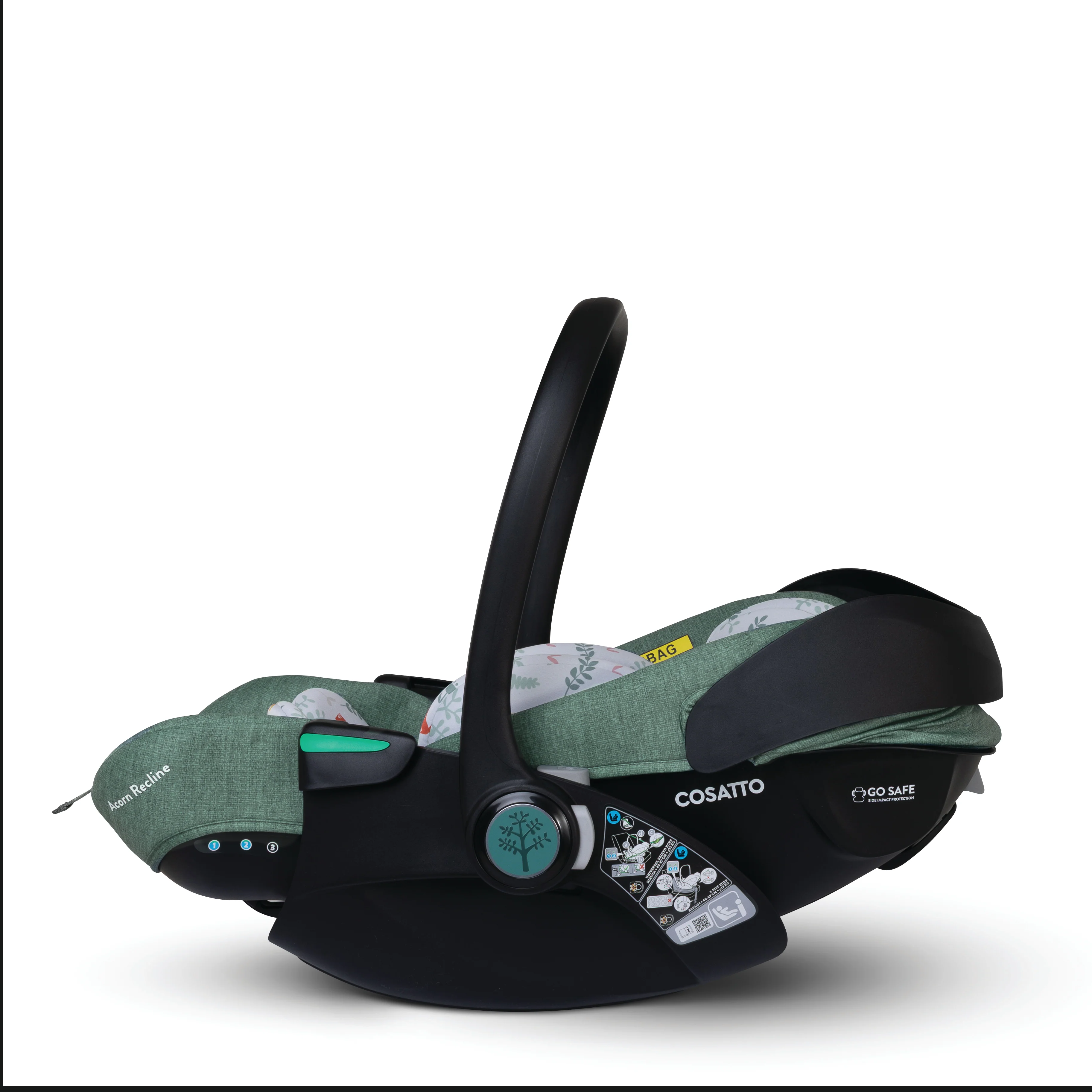 Acorn Recline i-Size 0+ Car Seat Meadow - Image 8