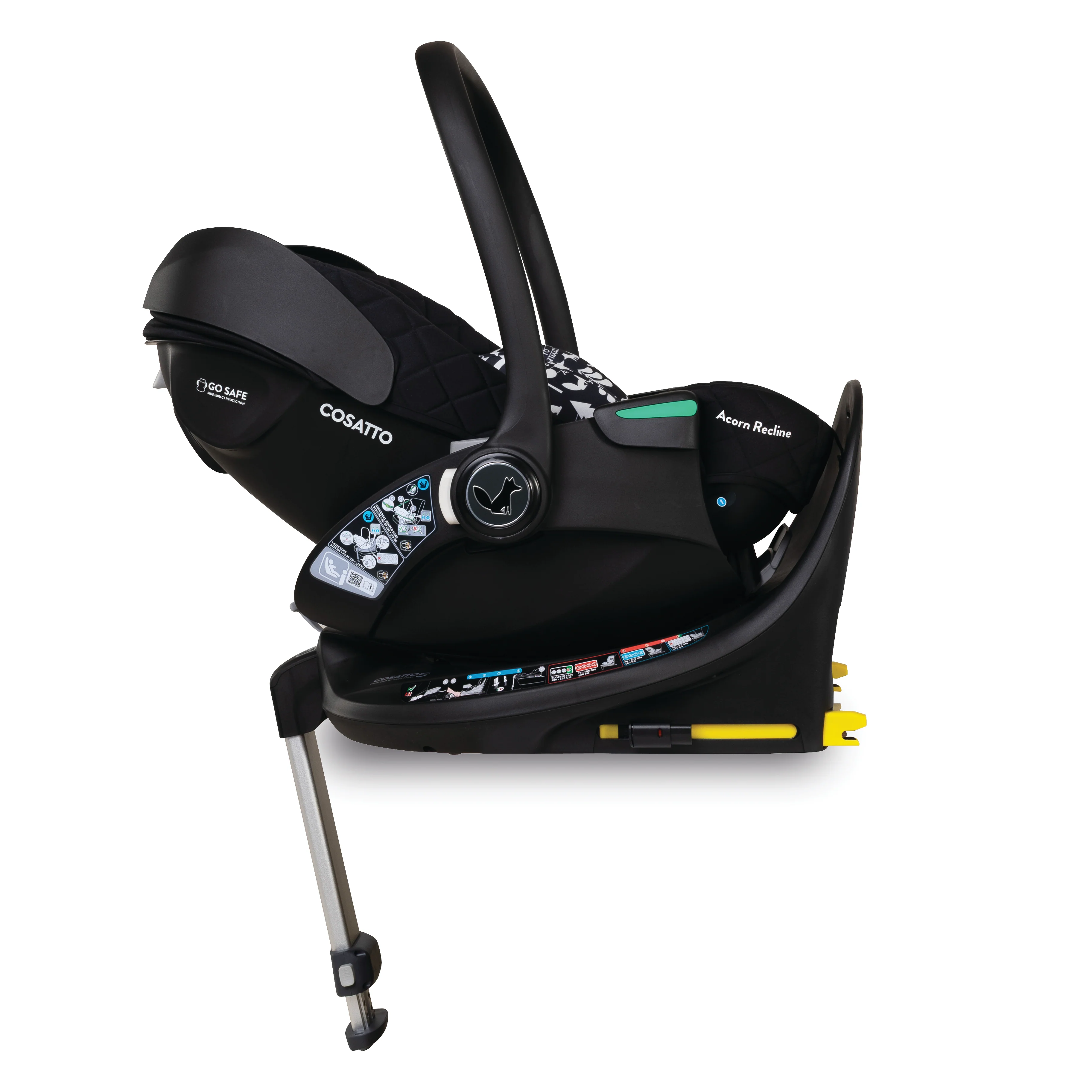Acorn Recline i-Size 0+ Car Seat Silhouette - Image 10