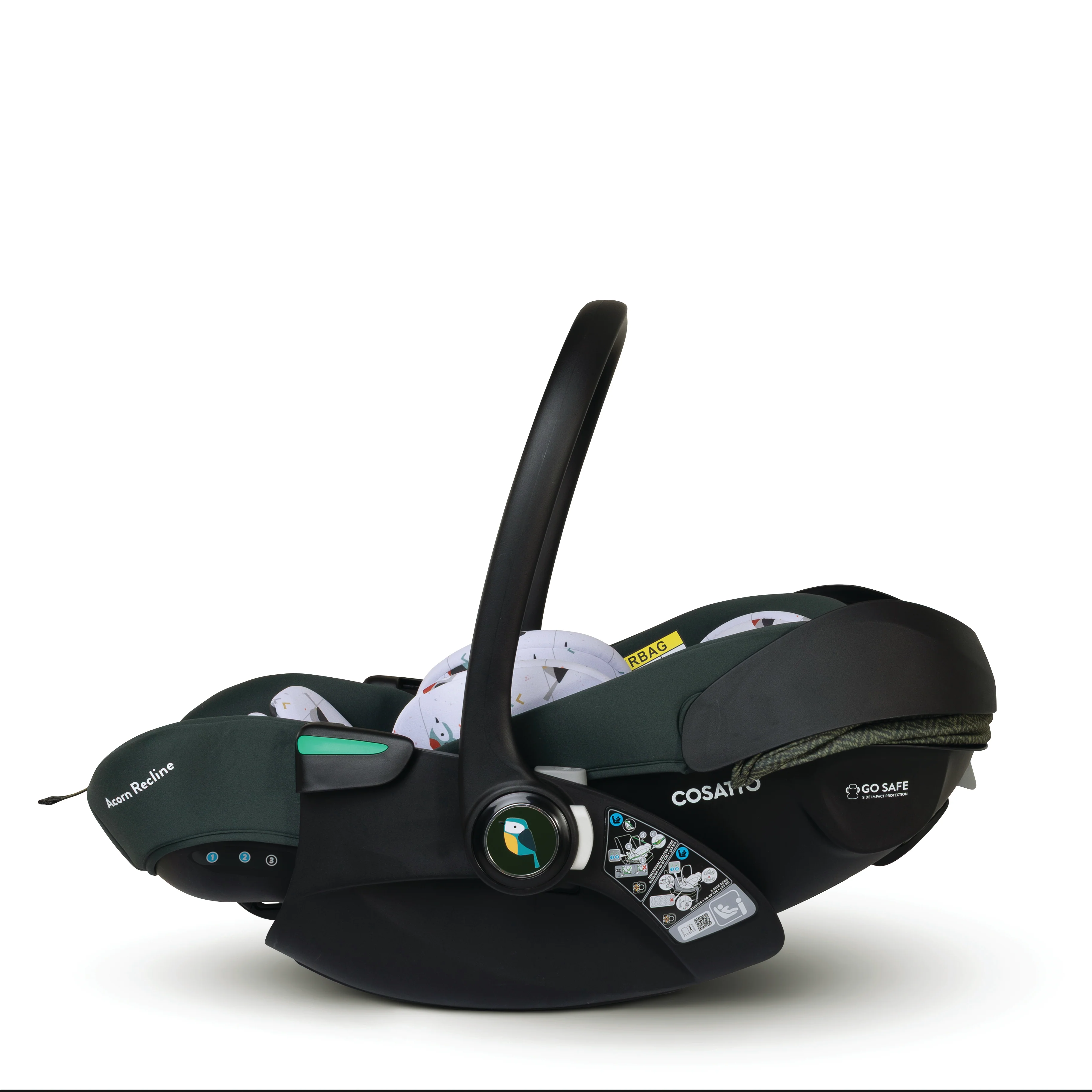 Acorn Recline i-Size 0+ Car Seat Silhouette - Image 8