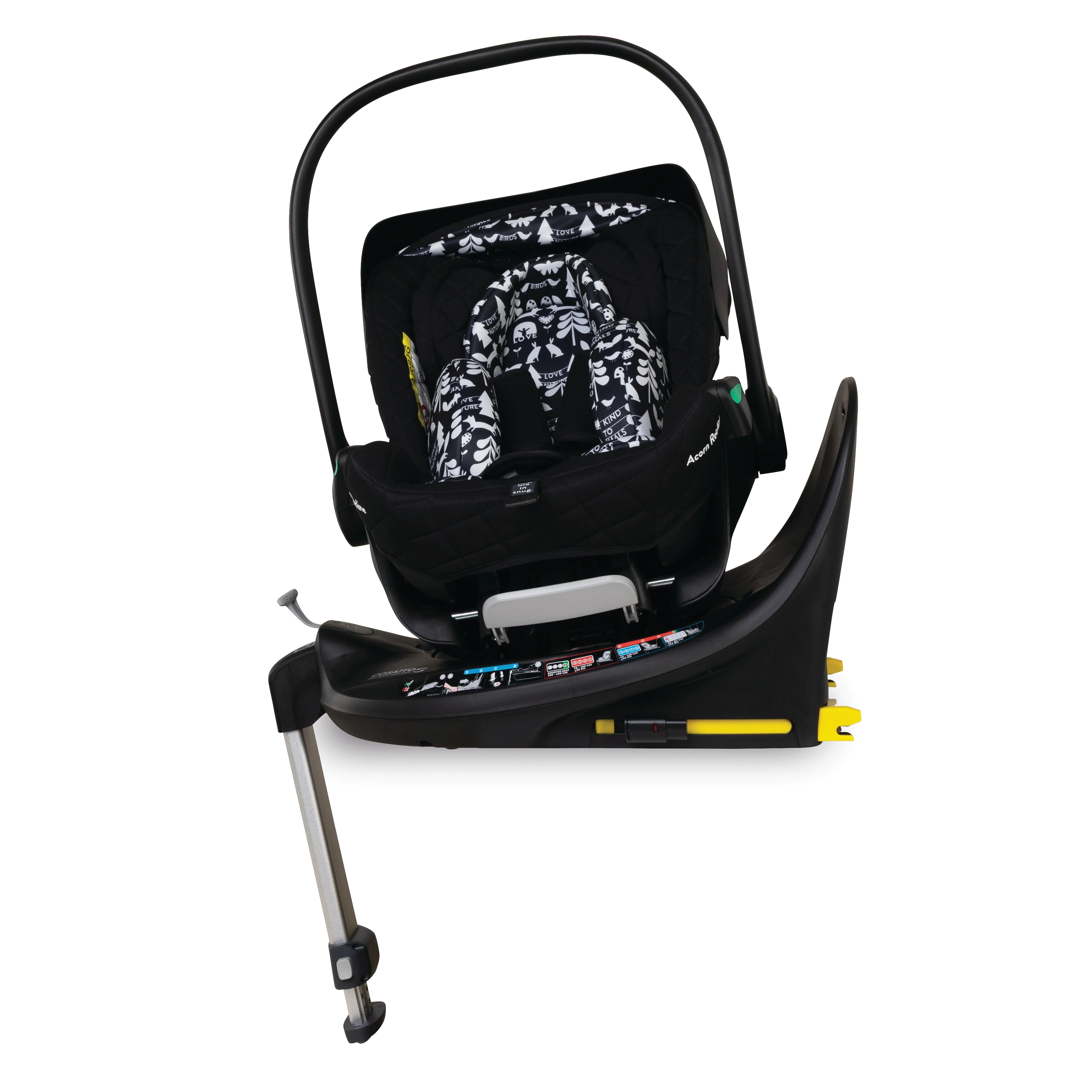 Acorn Recline i-Size 0+ Car Seat Silhouette - Image 9