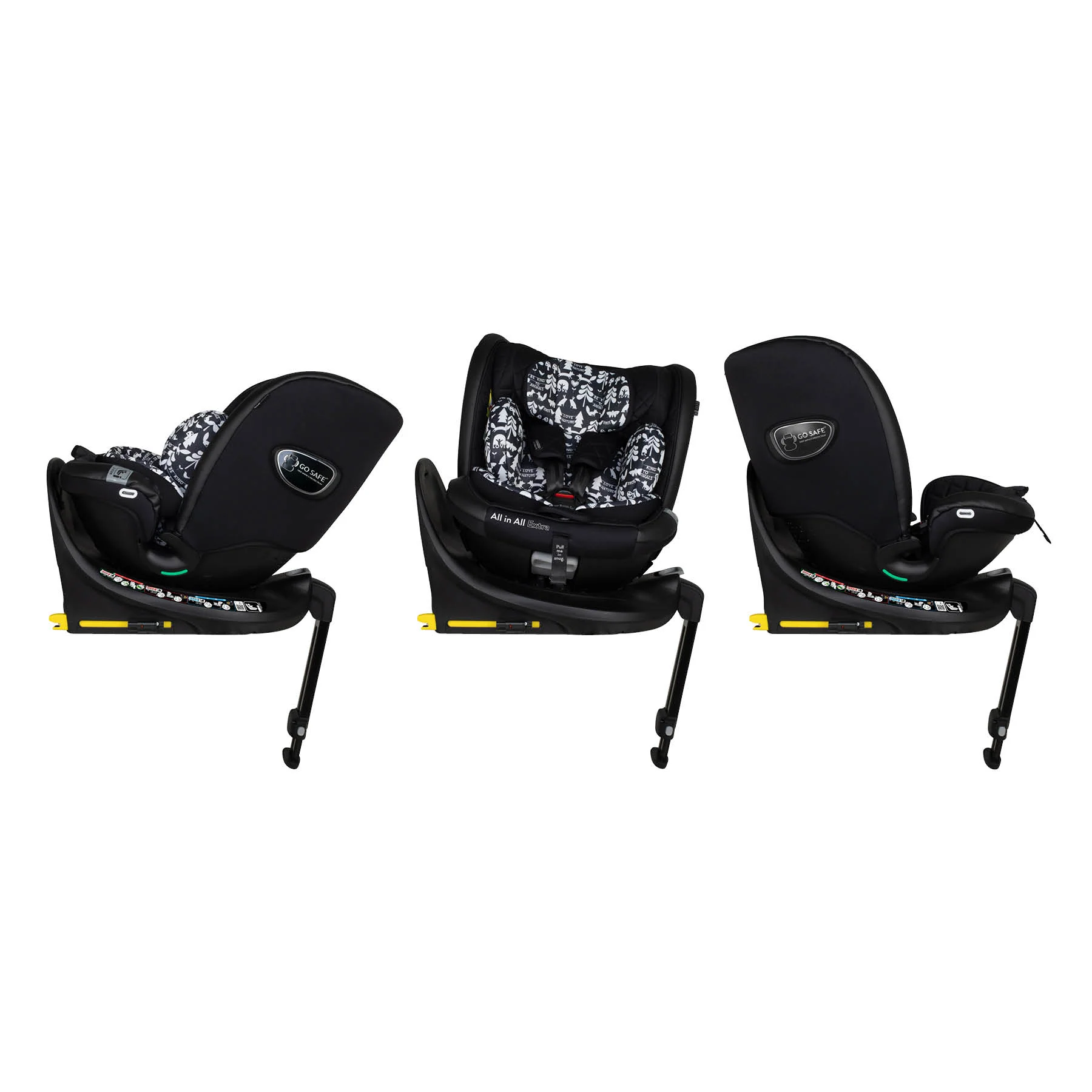 All in All Extra i-Size 360 Car Seat Silhouette - Image 7
