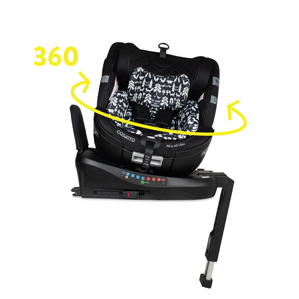 All in All Ultra 360 Rotate i-Size Car Seat Silhouette - Image 3