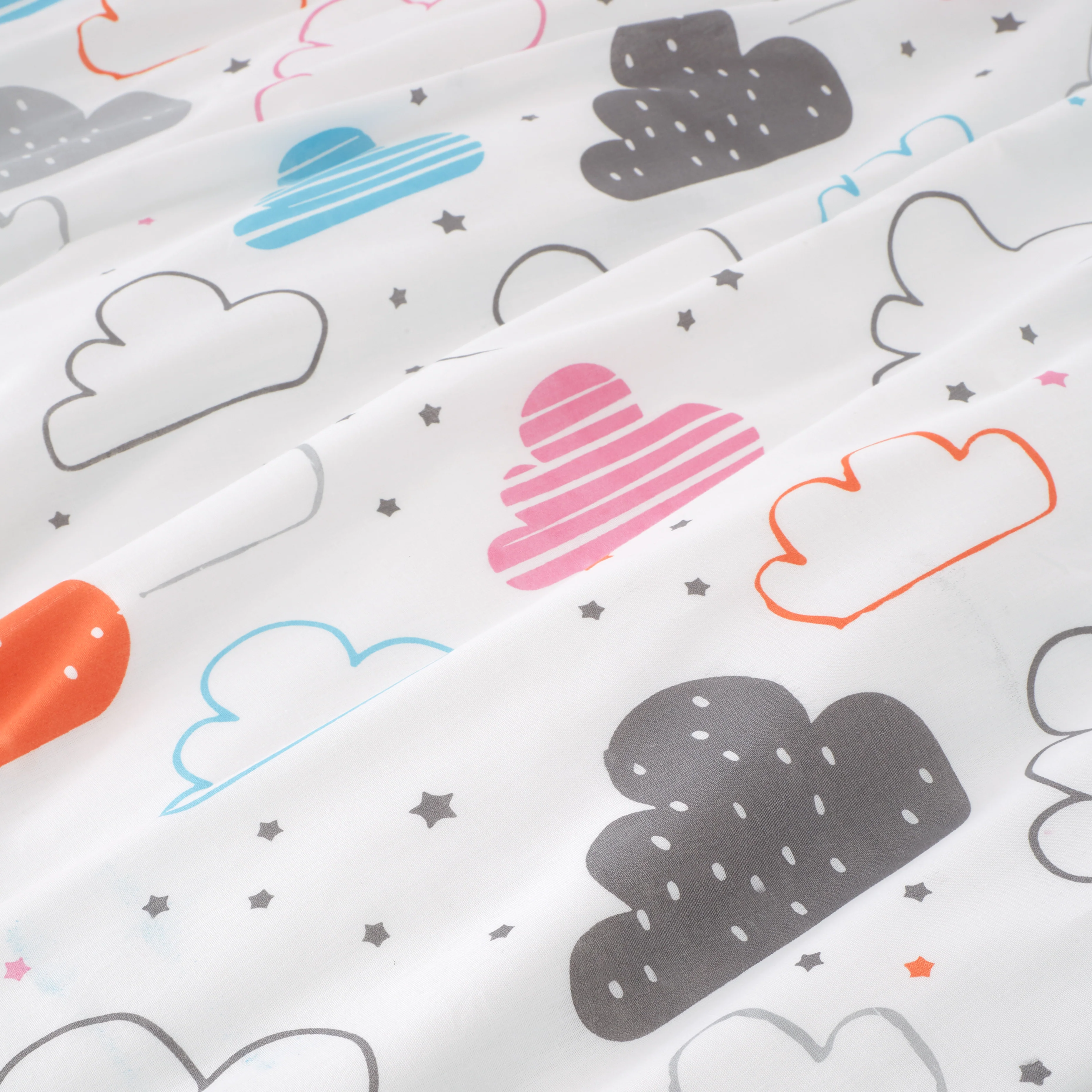 Duvet Cover Set for Cotbed Fairy Clouds - Image 6