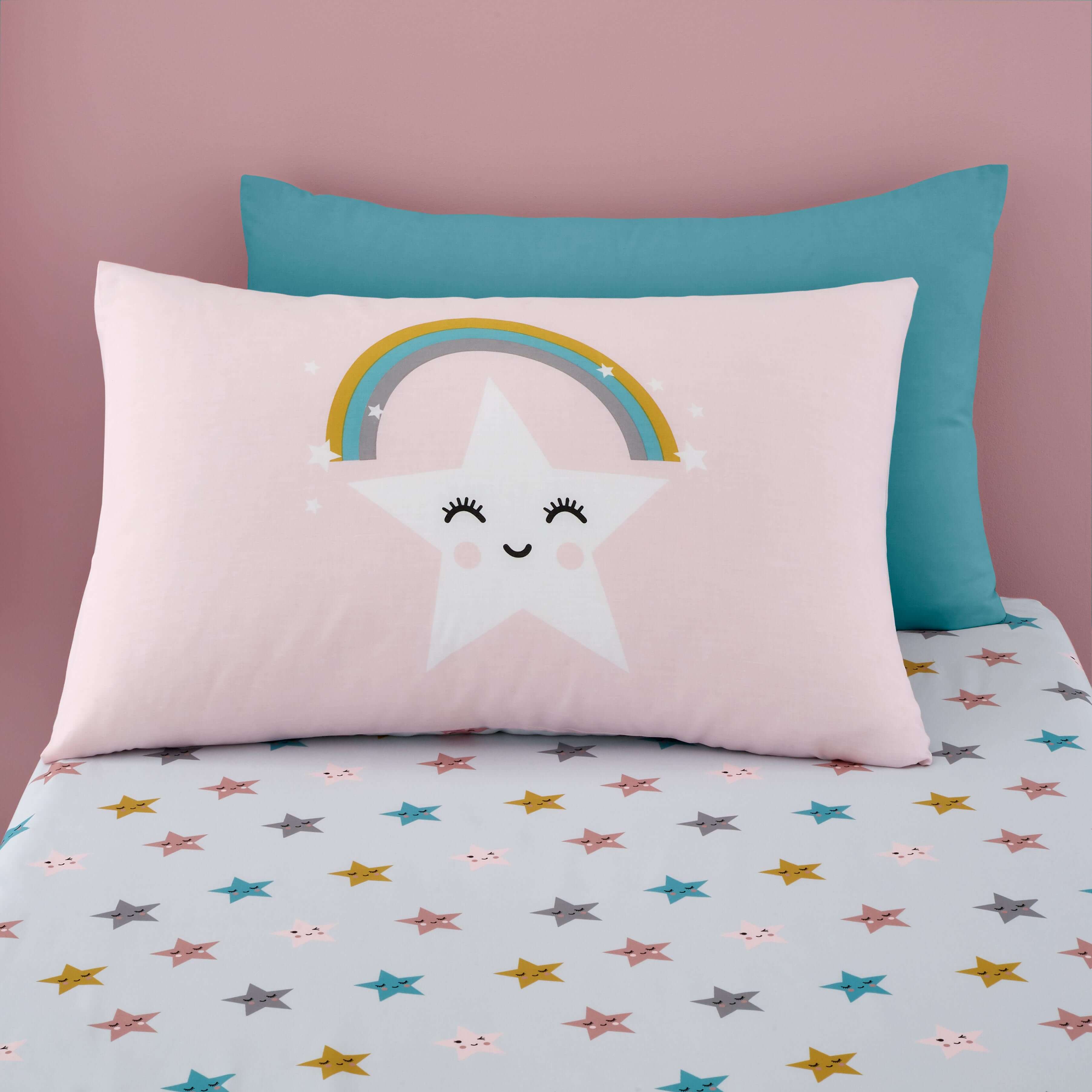 Duvet Cover Set for Single Happy Stars - Image 4