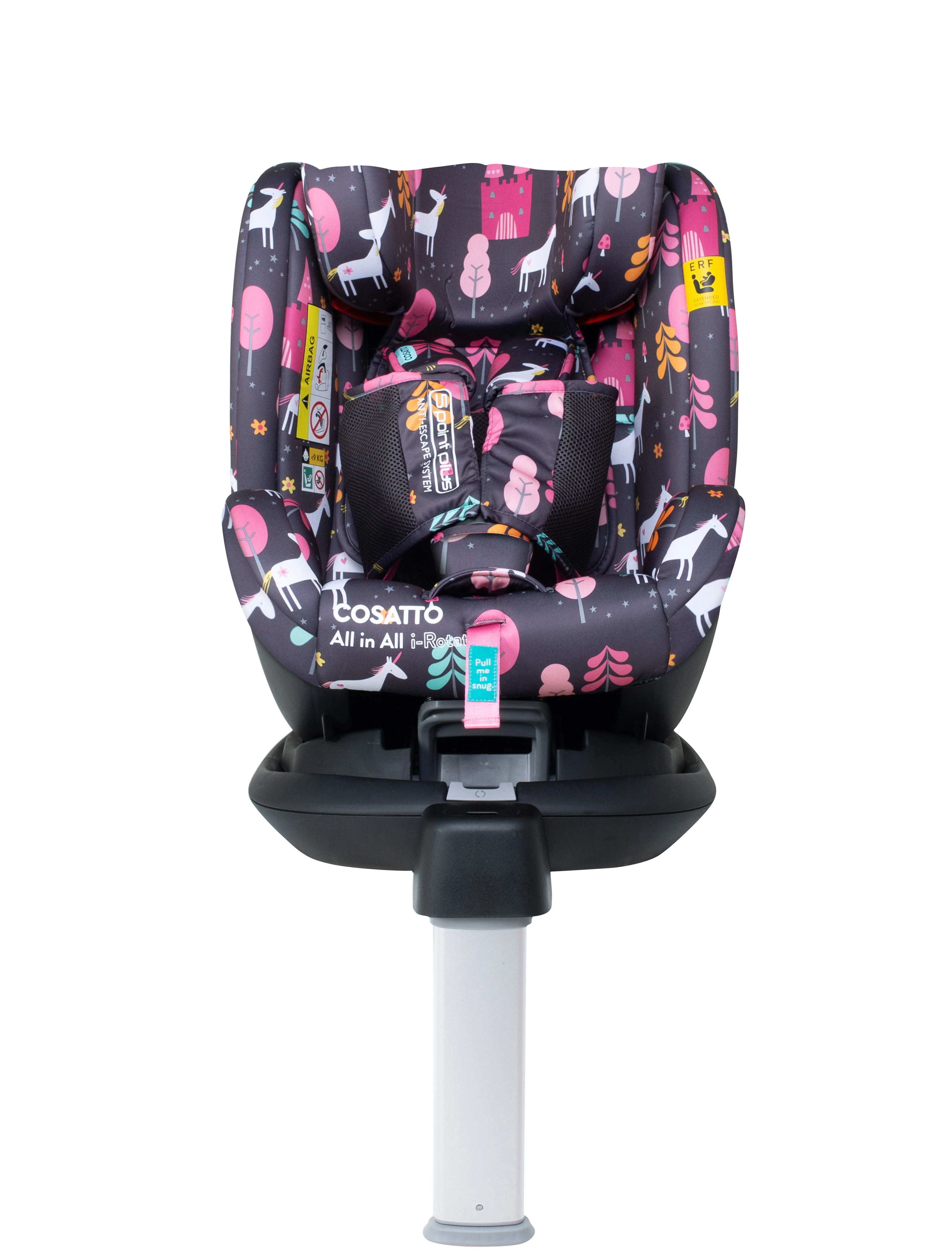 Ex Display All in All i-rotate Car Seat Unicorn Land - Image 8