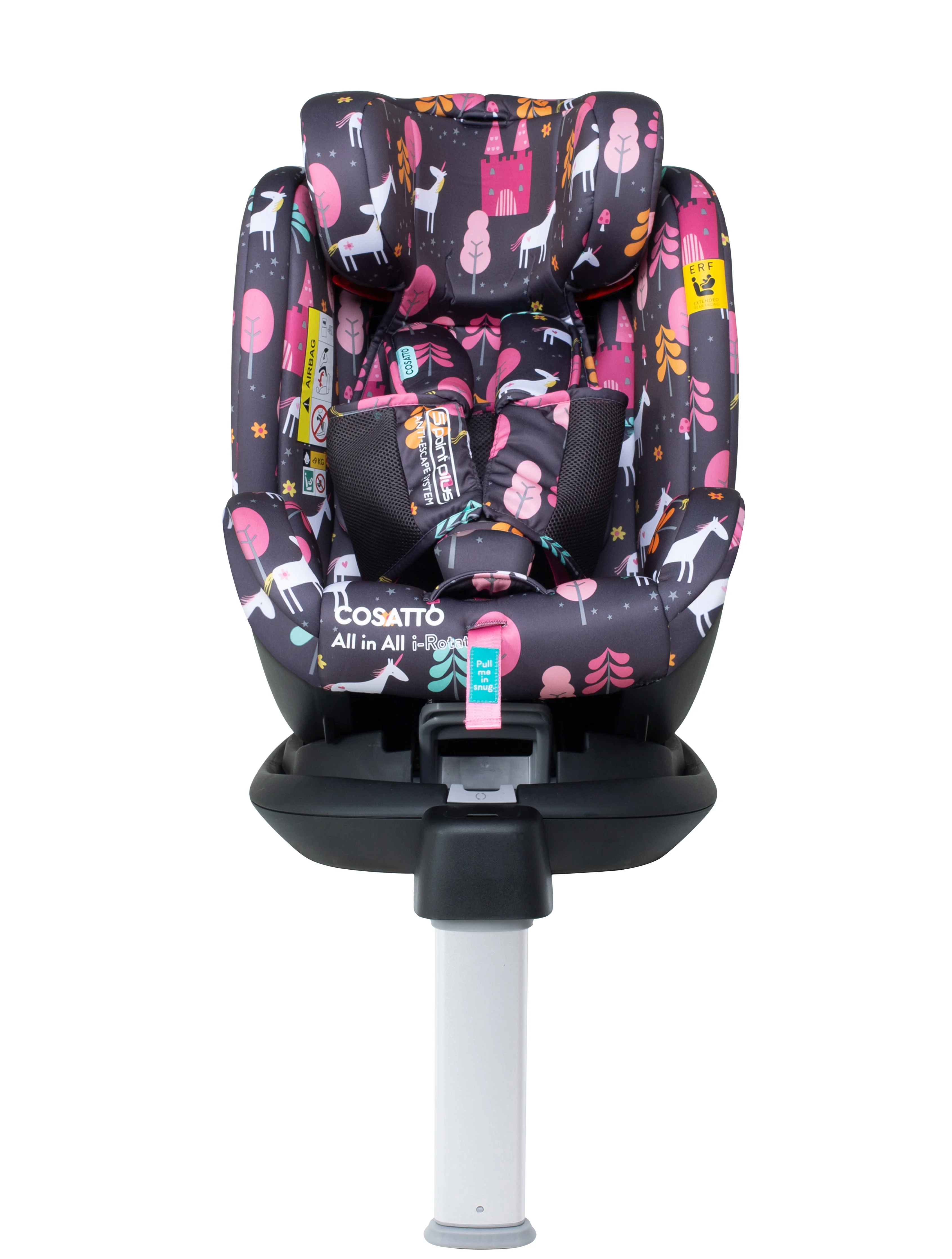Ex Display All in All i-rotate Car Seat Unicorn Land - Image 9