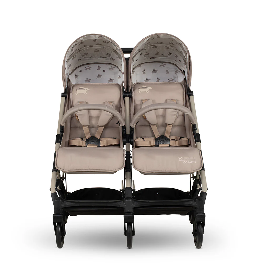 Ex Display Yo! Double Stroller Lollop - Image 4