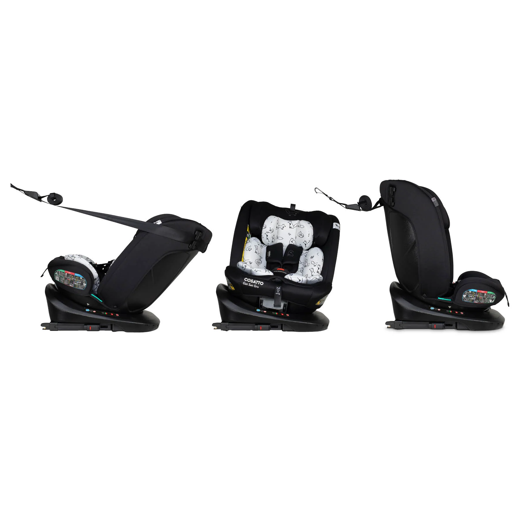 Ex Display Get Set Gro i-Size 360 Car Seat Foxed - Image 3