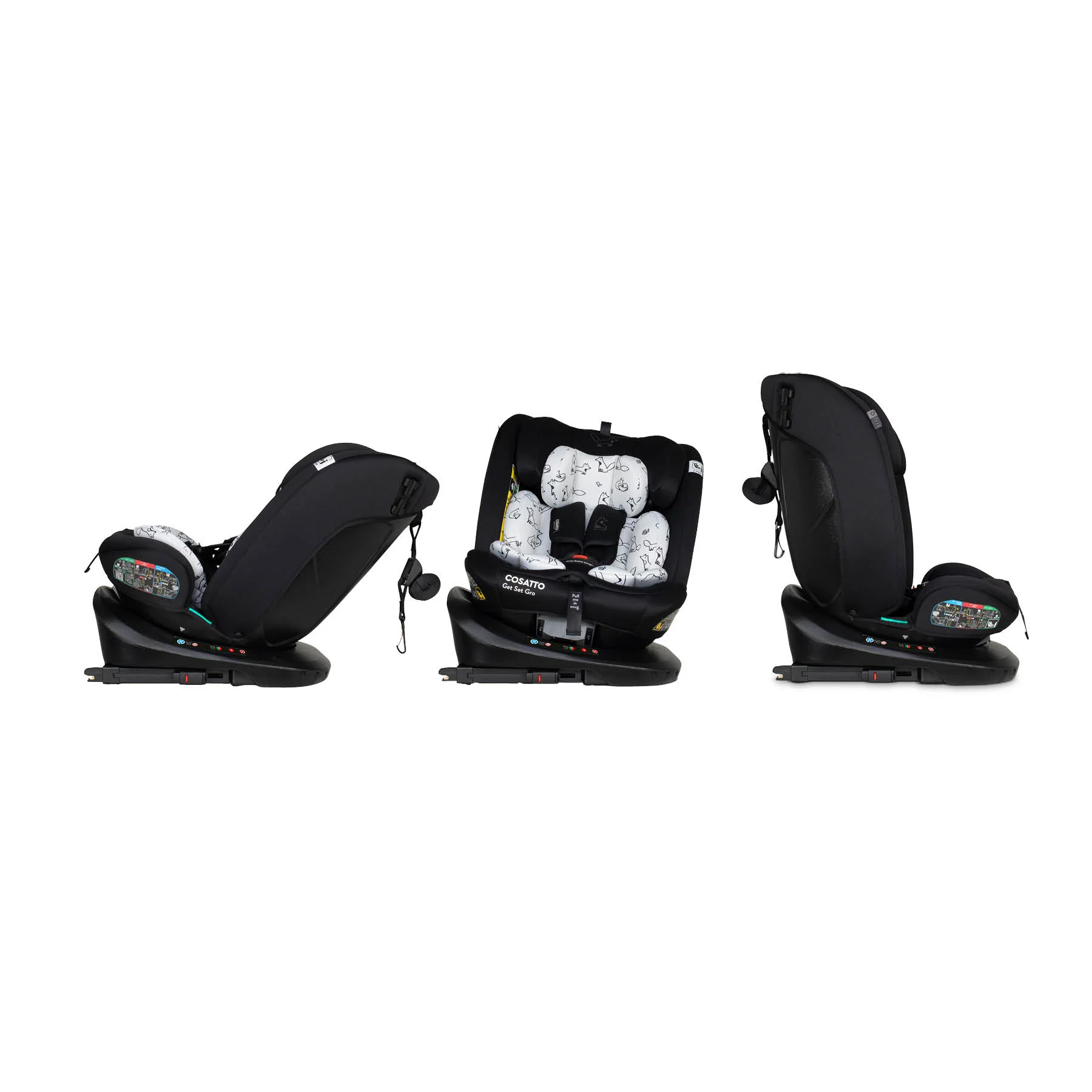 Ex Display Get Set Gro i-Size 360 Car Seat Foxed - Image 5