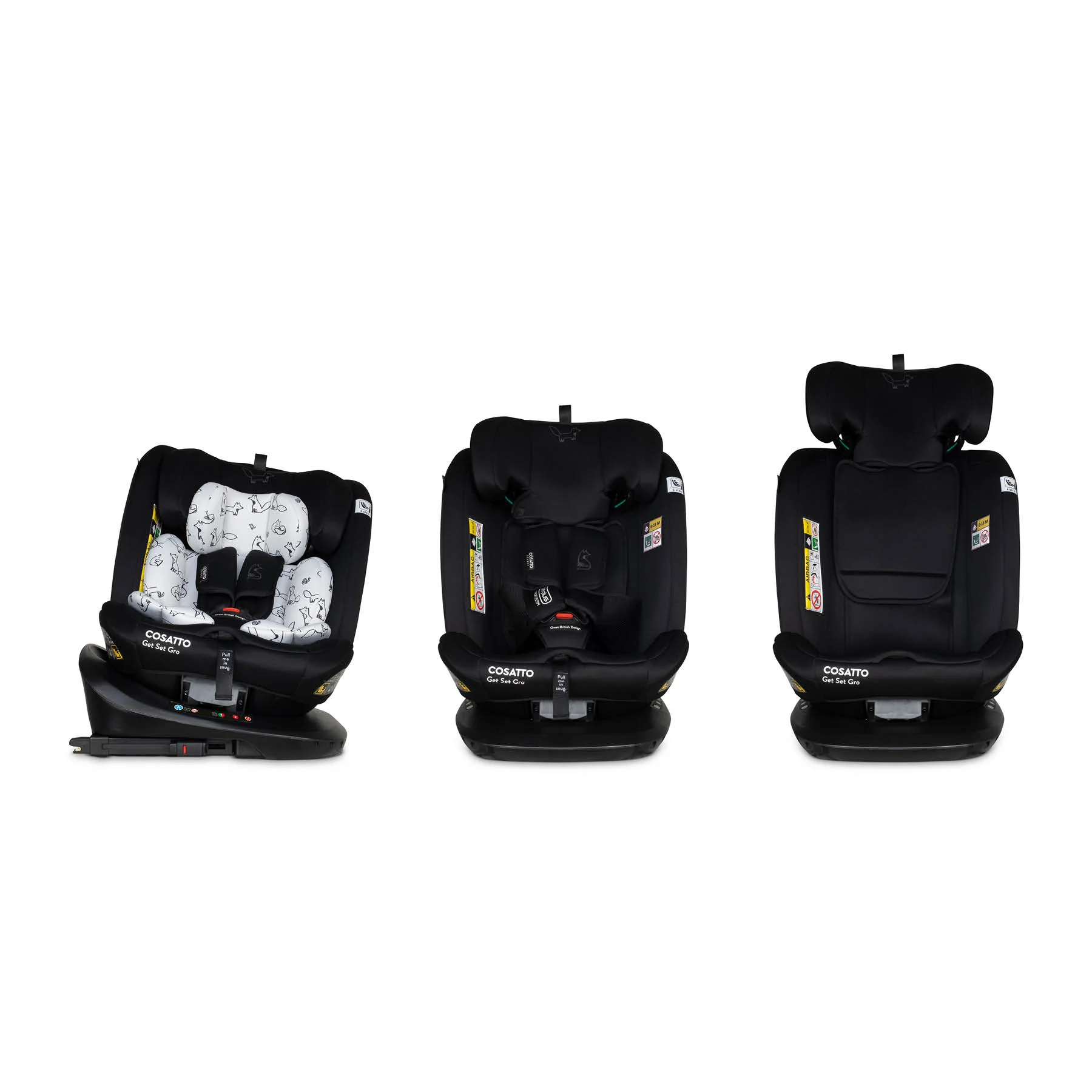 Ex Display Get Set Gro i-Size 360 Car Seat Foxed - Image 7