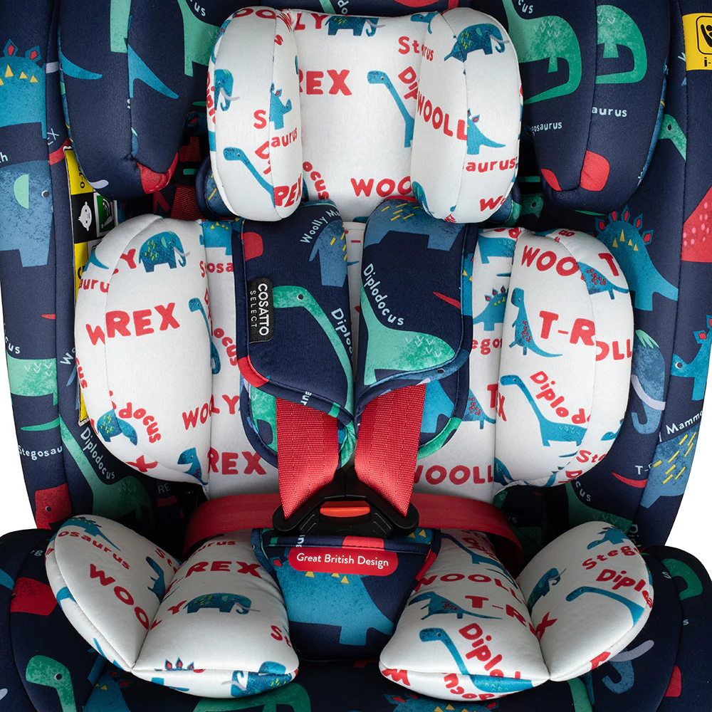 Get Set Grow i-Size 360 Car Seat D is for Dino - Image 5