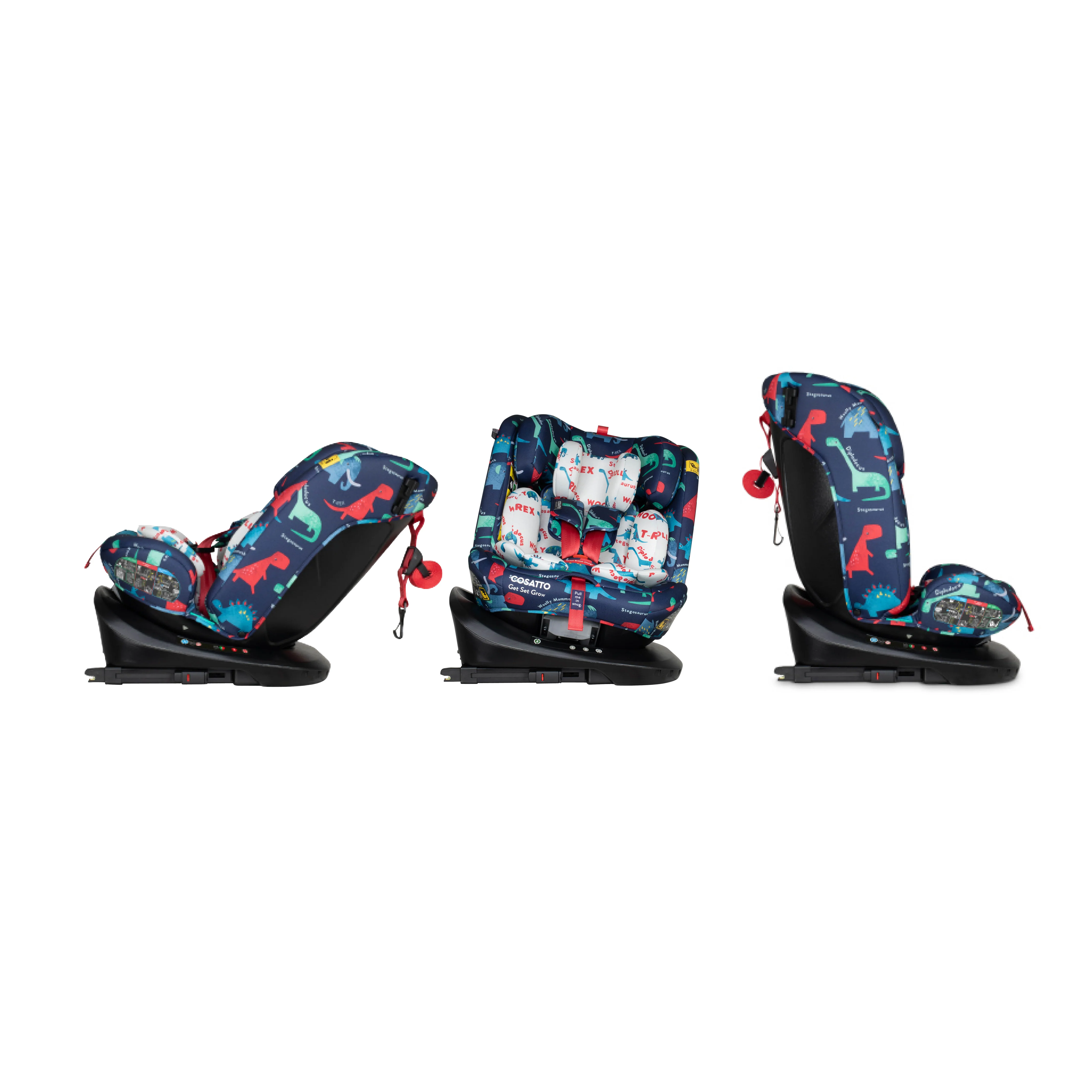 Get Set Grow i-Size 360 Car Seat D is for Dino - Image 6