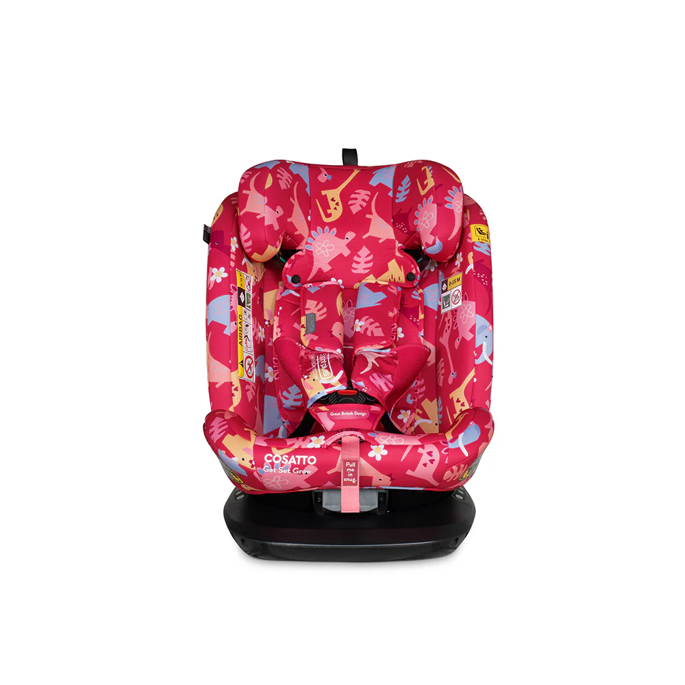 Get Set Grow i-Size Car Seat Dino Delite - Image 6
