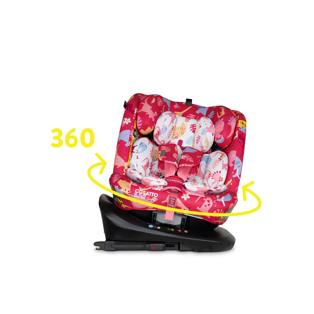 Get Set Grow i-Size Car Seat Dino Delite - Image 9
