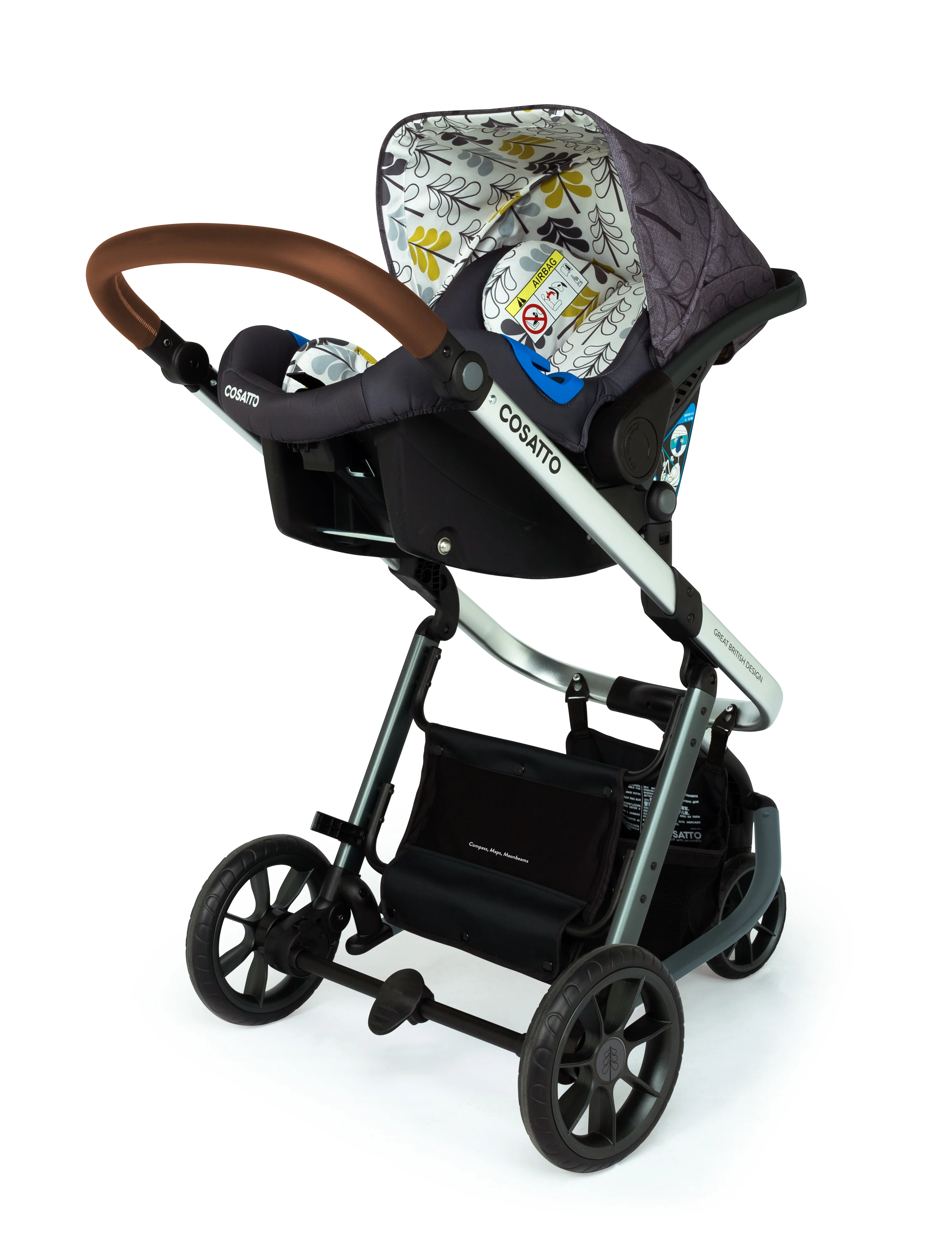 Giggle 3 Pram and Pushchair Fika Forest - Image 10