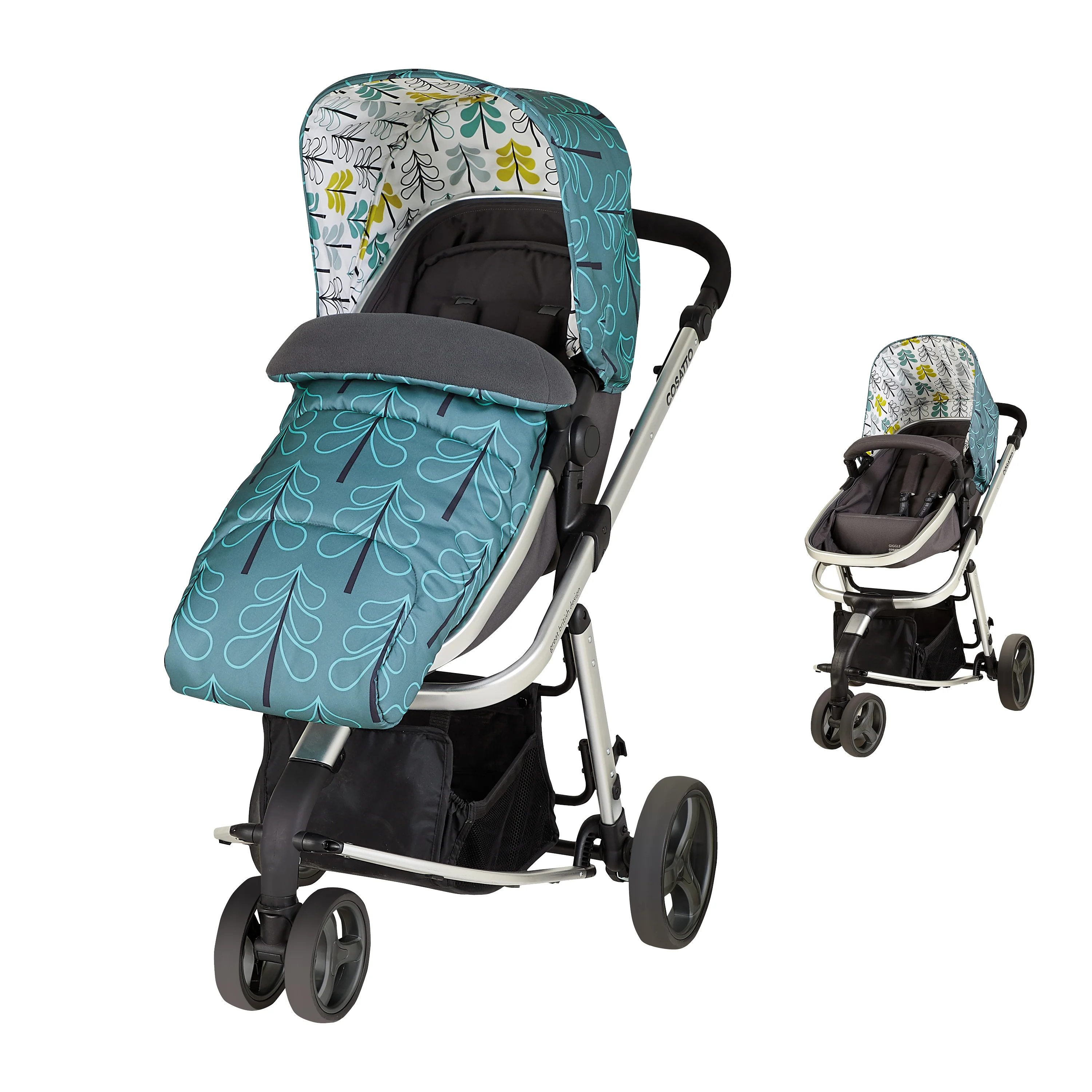 Giggle Mix Pram and Pushchair Fjord - Image 6