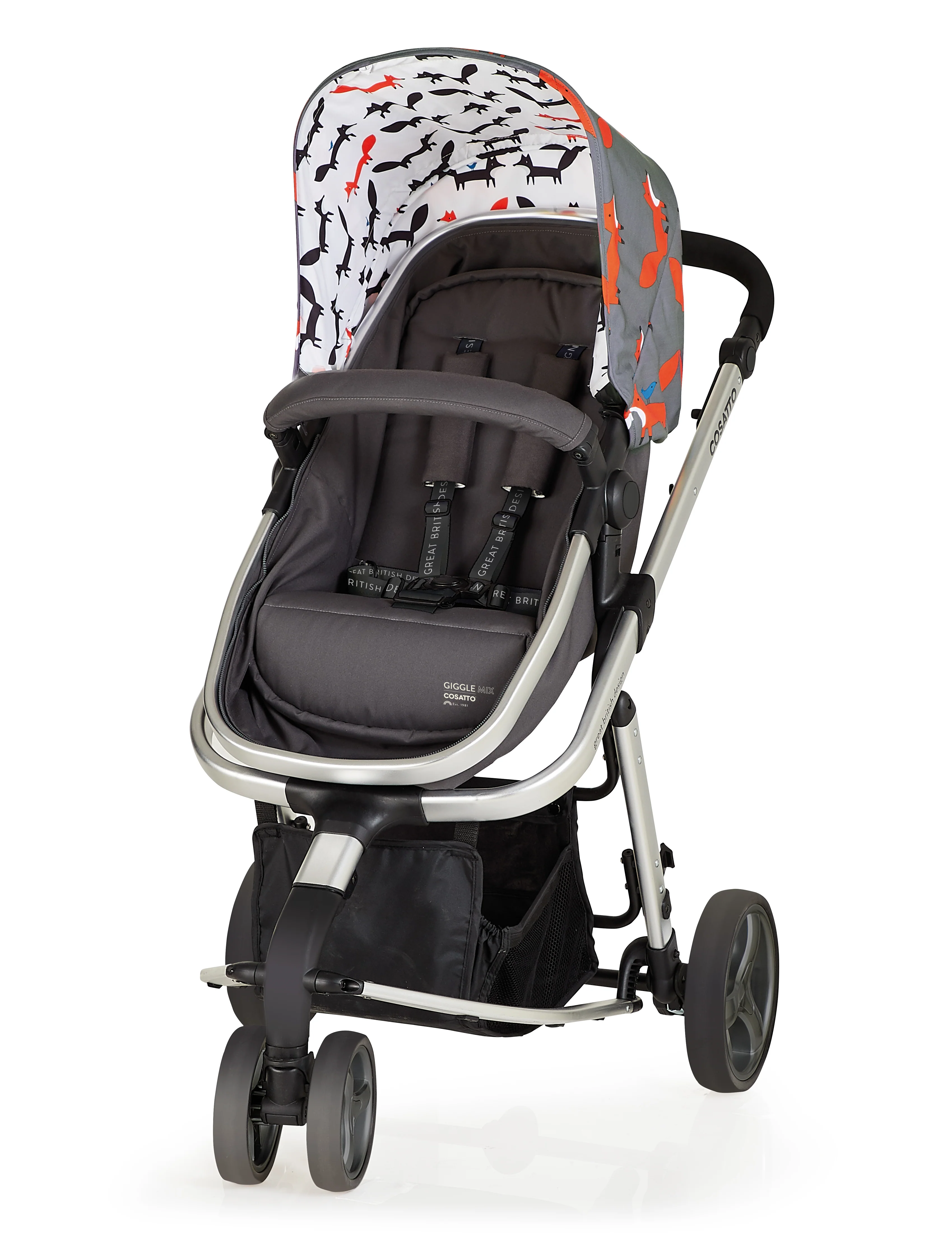 Giggle Mix Pram and Pushchair Mister Fox - Image 7