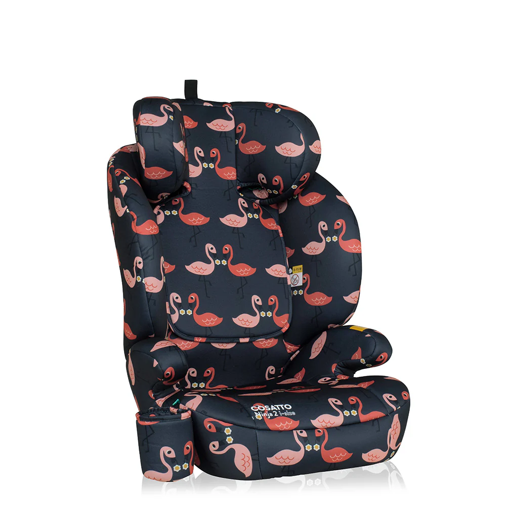 Ninja 2 i-Size Car Seat Pretty Flamingo - Image 4