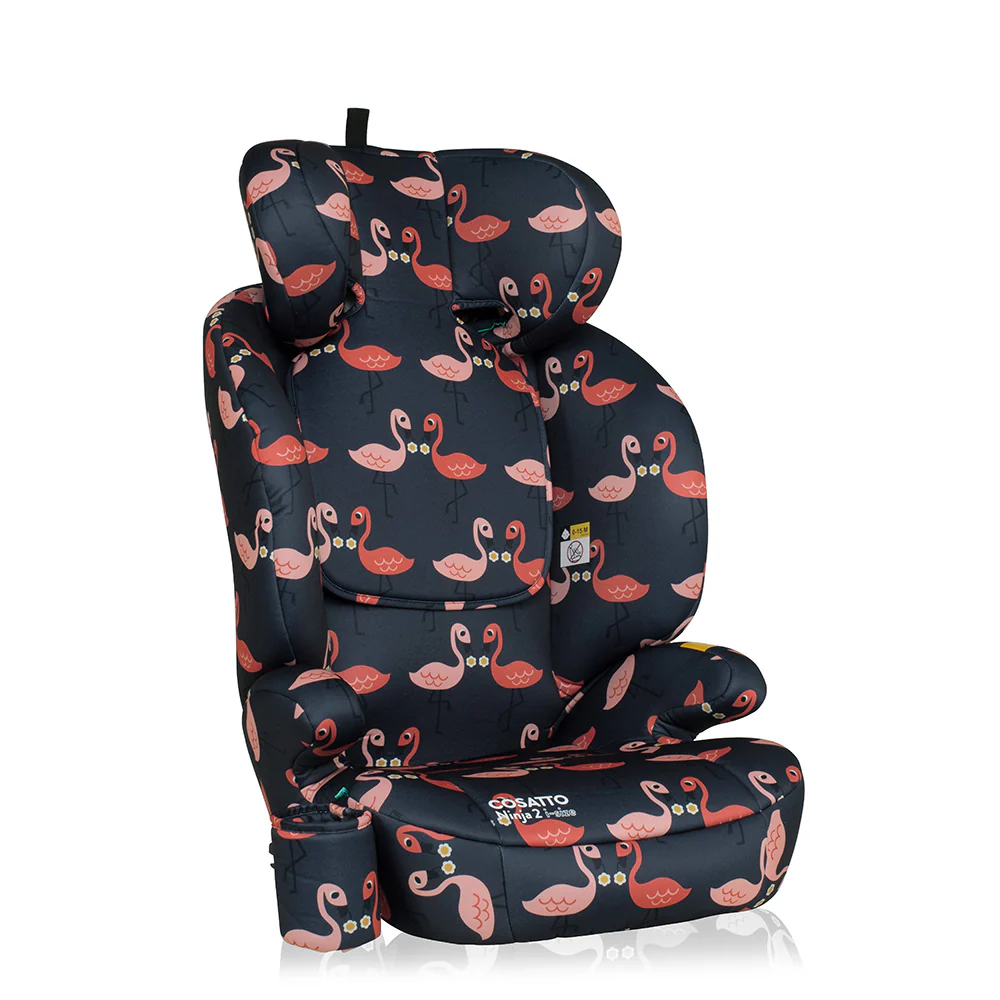 Ninja 2 i-Size Car Seat Pretty Flamingo - Image 5