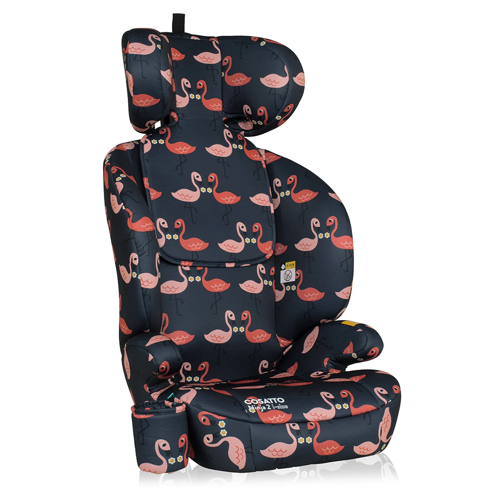 Ninja 2 i-Size Car Seat Pretty Flamingo - Image 6