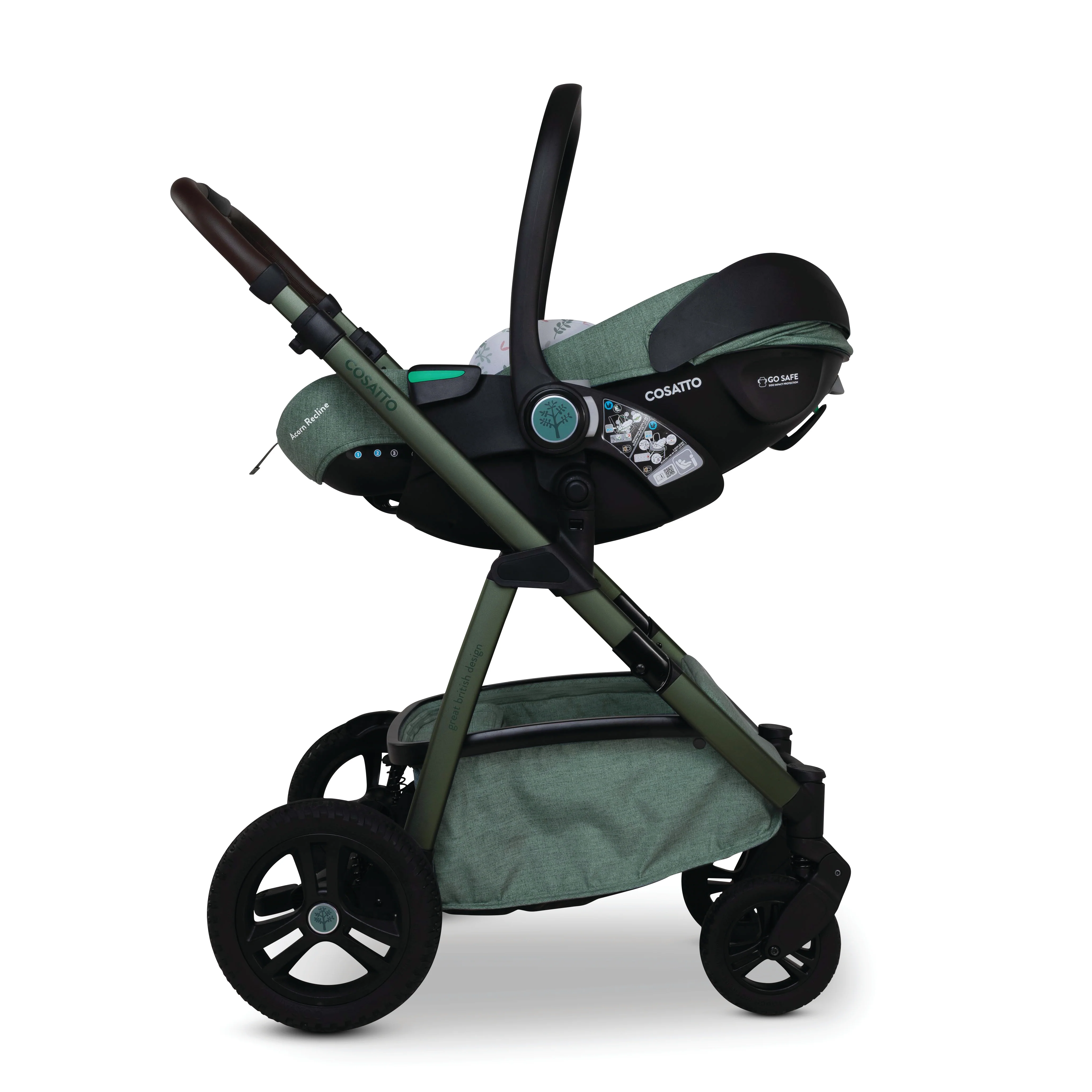 Wow 3 All Stage Family Rotate & Recline 2 Base Bundle Meadow - Image 6