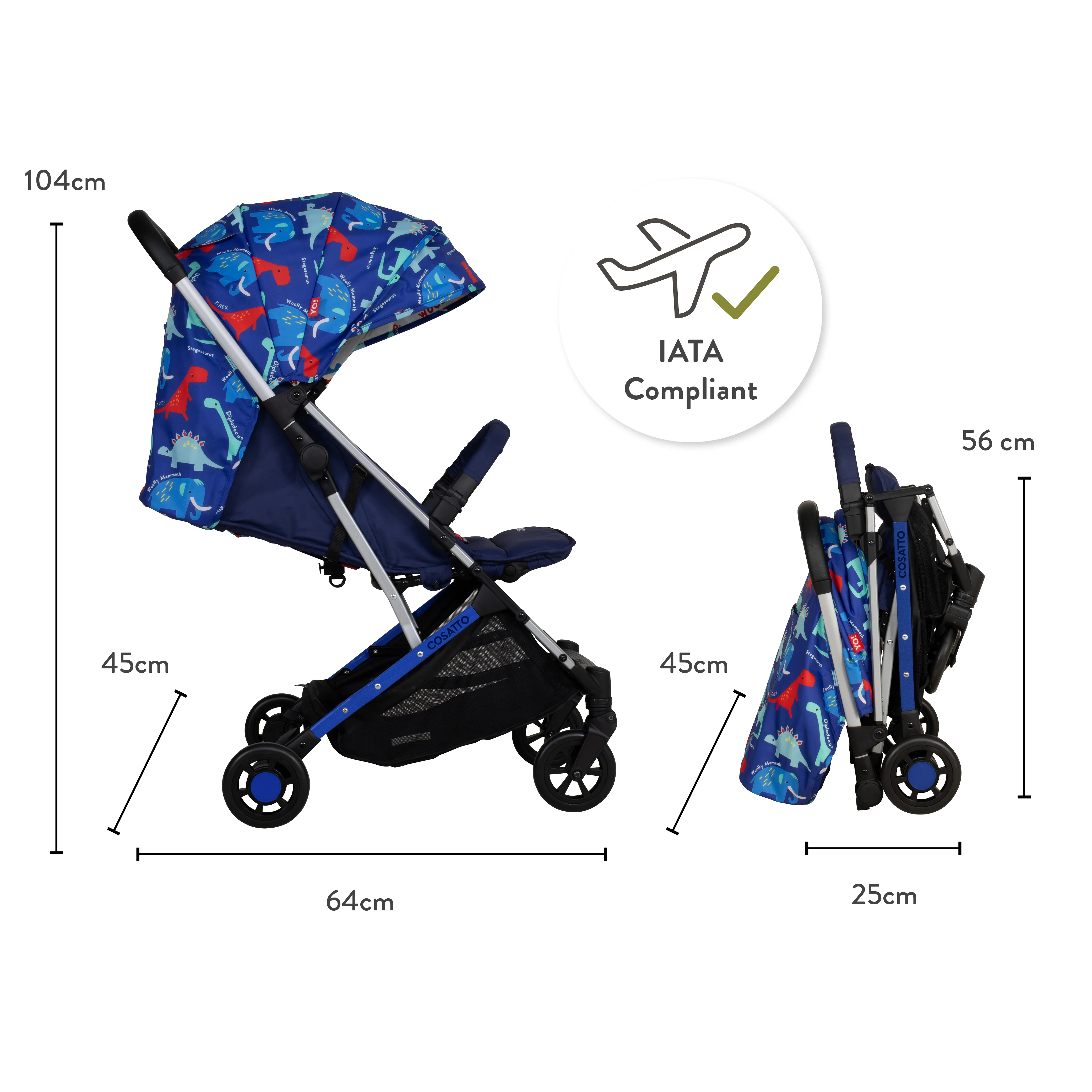Yo! Stroller Dino Bright - Image 6