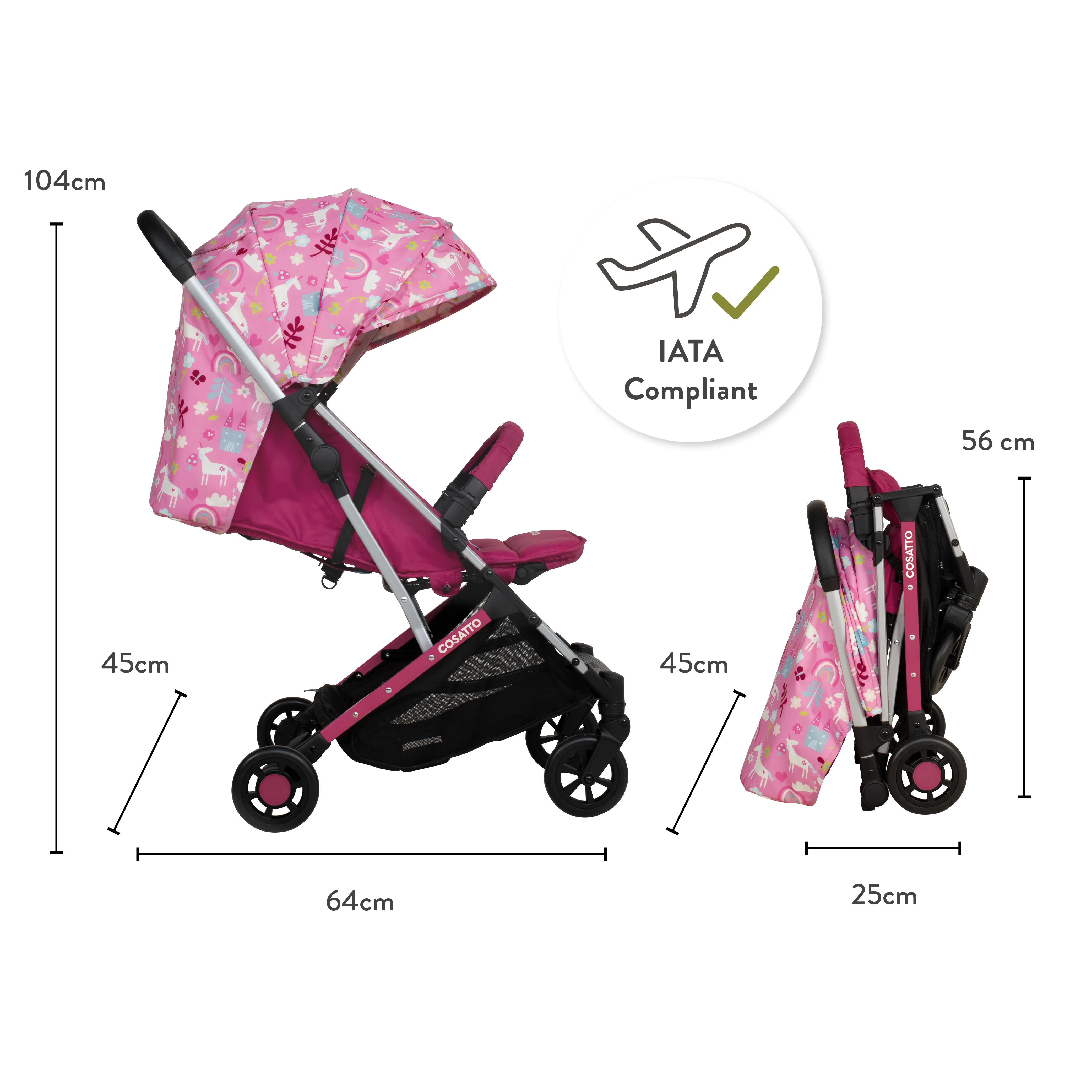 Yo! Stroller Happy Unicorns - Image 5